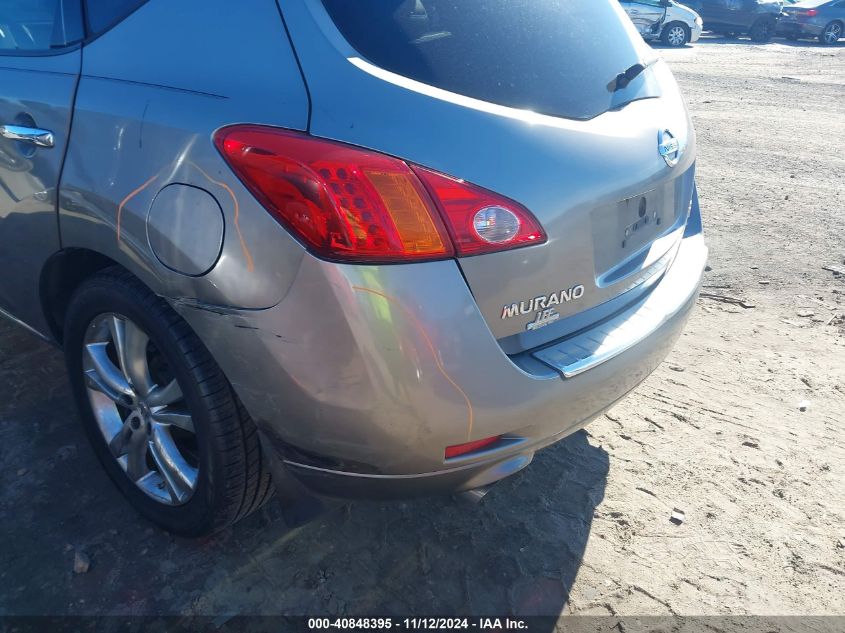 2009 Nissan Murano Le VIN: JN8AZ18W69W144269 Lot: 40848395