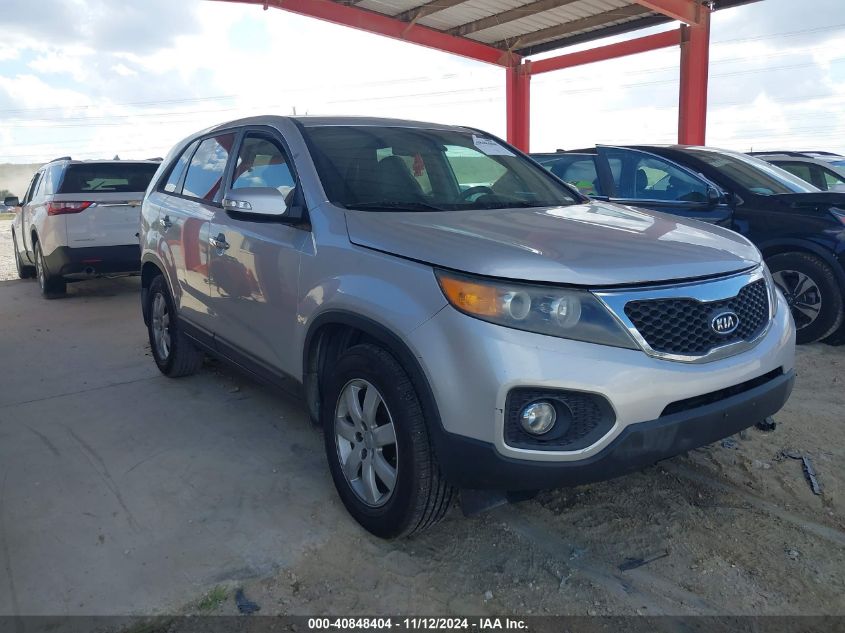 2013 Kia Sorento Lx VIN: 5XYKT3A14DG397205 Lot: 40848404