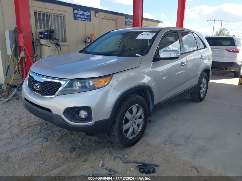 2013 Kia Sorento Lx VIN: 5XYKT3A14DG397205 Lot: 40848404