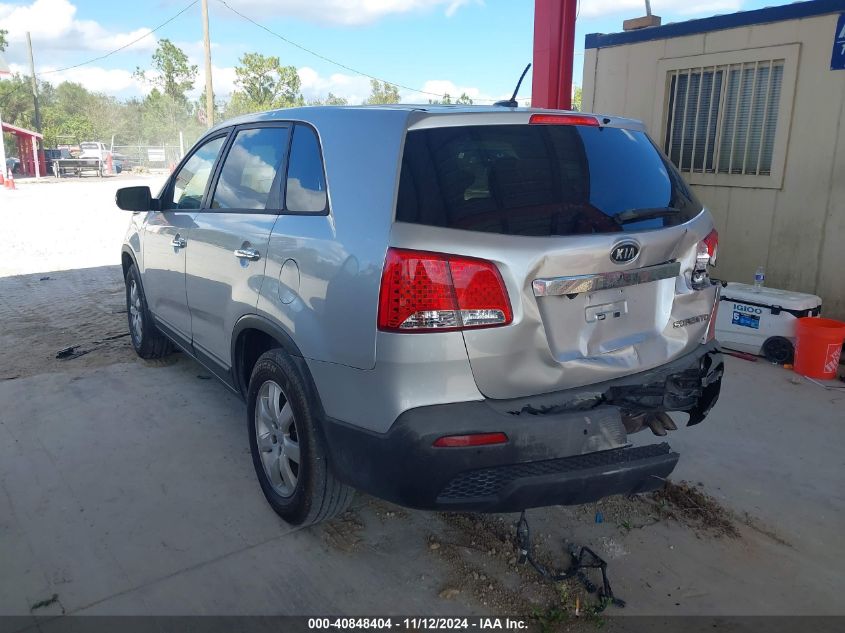 2013 Kia Sorento Lx VIN: 5XYKT3A14DG397205 Lot: 40848404