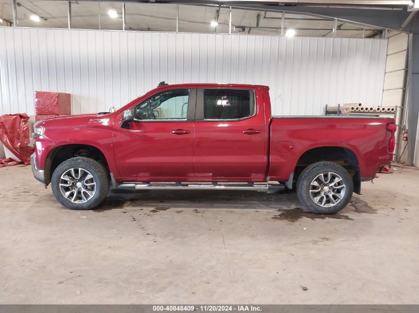 2019 Chevrolet Silverado 1500 Lt VIN: 3GCUYDED0KG145843 Lot: 40848409