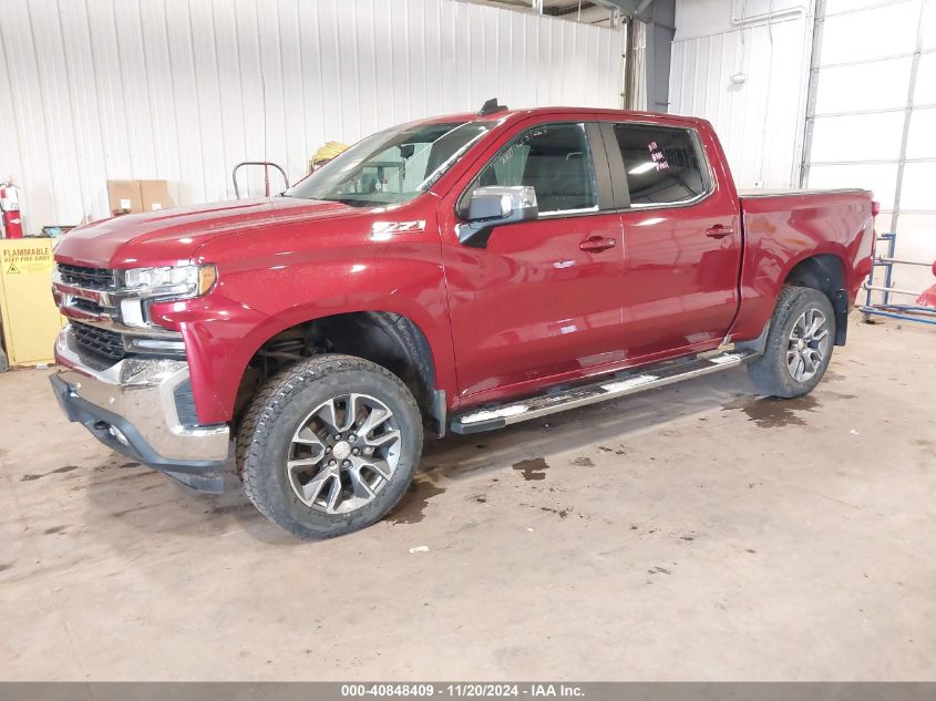 2019 Chevrolet Silverado 1500 Lt VIN: 3GCUYDED0KG145843 Lot: 40848409