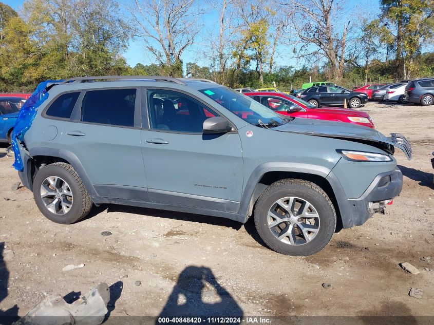 2015 Jeep Cherokee Trailhawk VIN: 1C4PJMBS1FW750871 Lot: 40848420