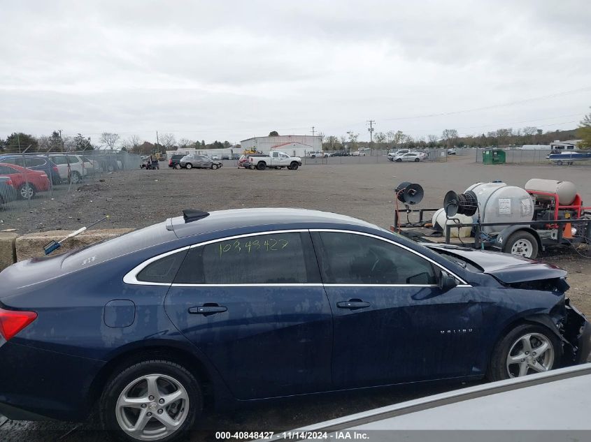 2017 Chevrolet Malibu Ls VIN: 1G1ZB5ST6HF276237 Lot: 40848427