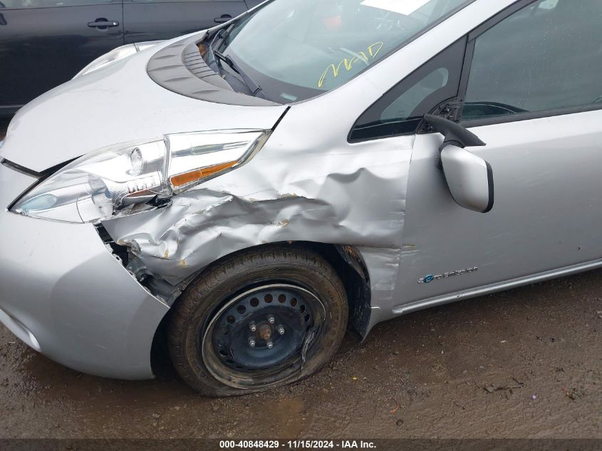 2014 Nissan Leaf S VIN: 1N4AZ0CP4EC333736 Lot: 40848429