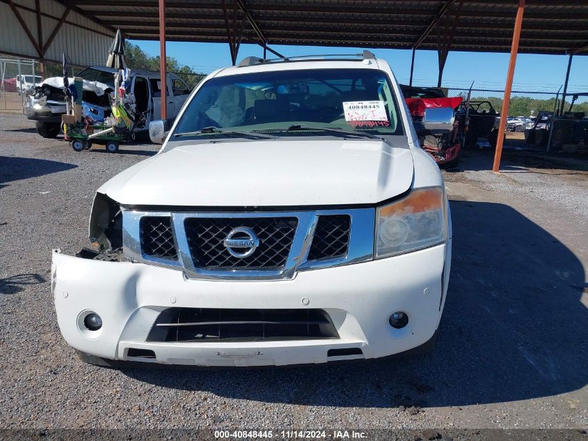 2008 Nissan Armada Le VIN: 5N1BA08D08N605627 Lot: 40848445