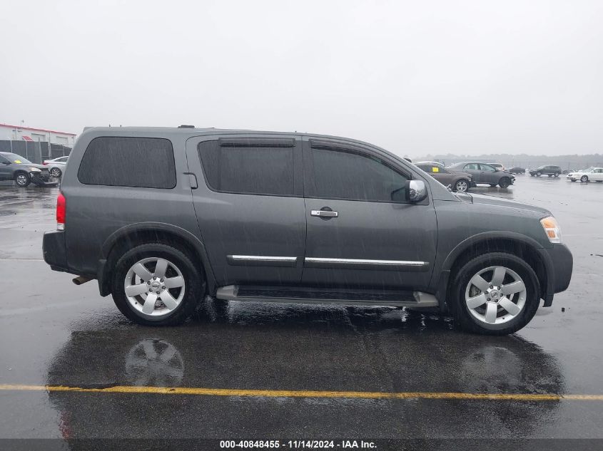 2010 Nissan Armada Titanium VIN: 5N1BA0ND1AN616226 Lot: 40848455