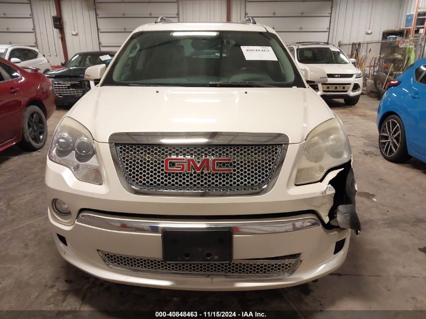 2011 GMC Acadia Denali VIN: 1GKKRTED7BJ358001 Lot: 40848463