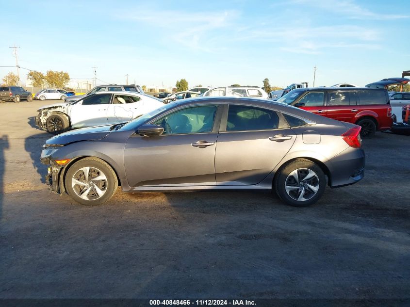 2019 Honda Civic Lx VIN: 2HGFC2F6XKH605734 Lot: 40848466