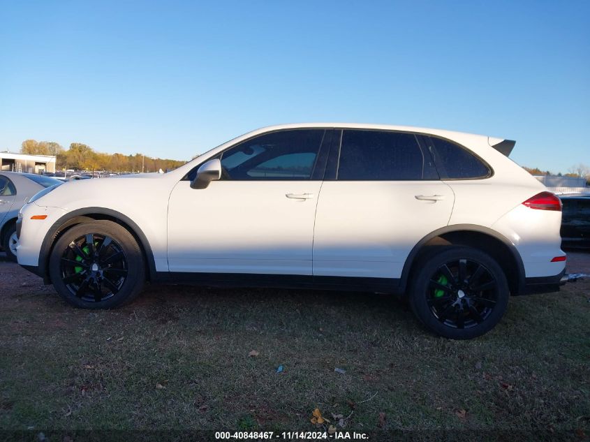 2015 Porsche Cayenne S VIN: WP1AB2A20FLA56150 Lot: 40848467