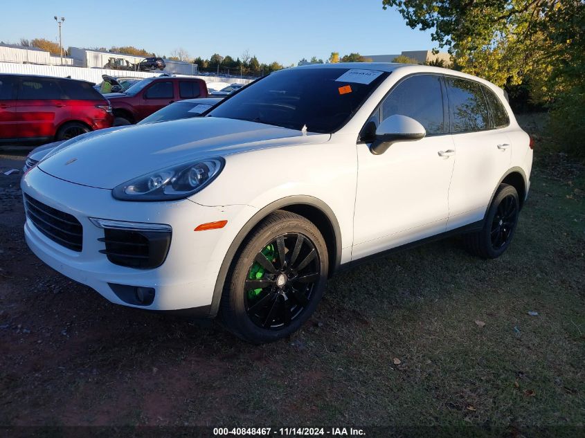 2015 Porsche Cayenne S VIN: WP1AB2A20FLA56150 Lot: 40848467