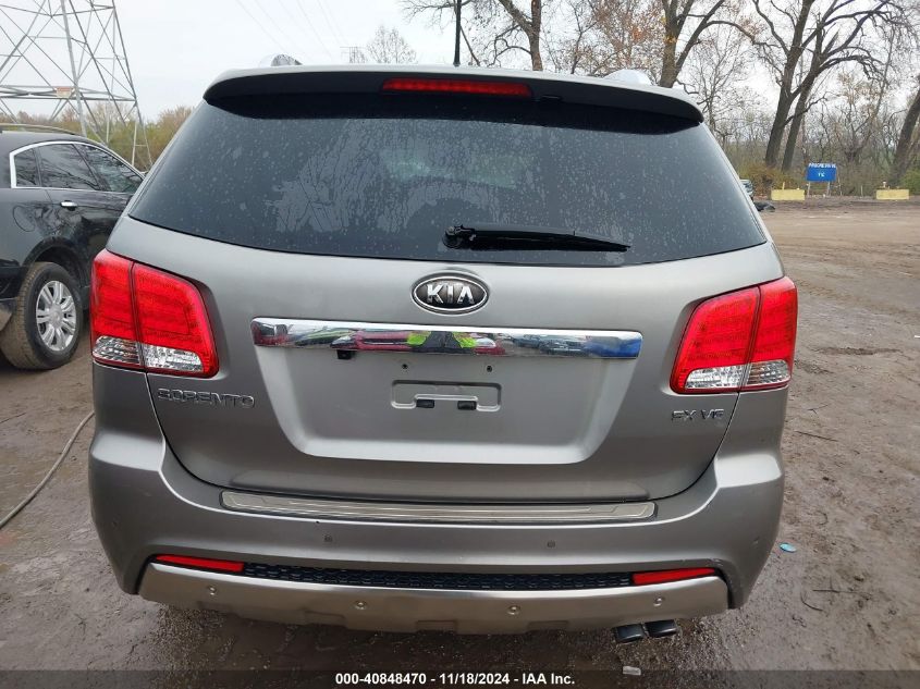 2012 Kia Sorento Sx V6 VIN: 5XYKWDA28CG214117 Lot: 40848470