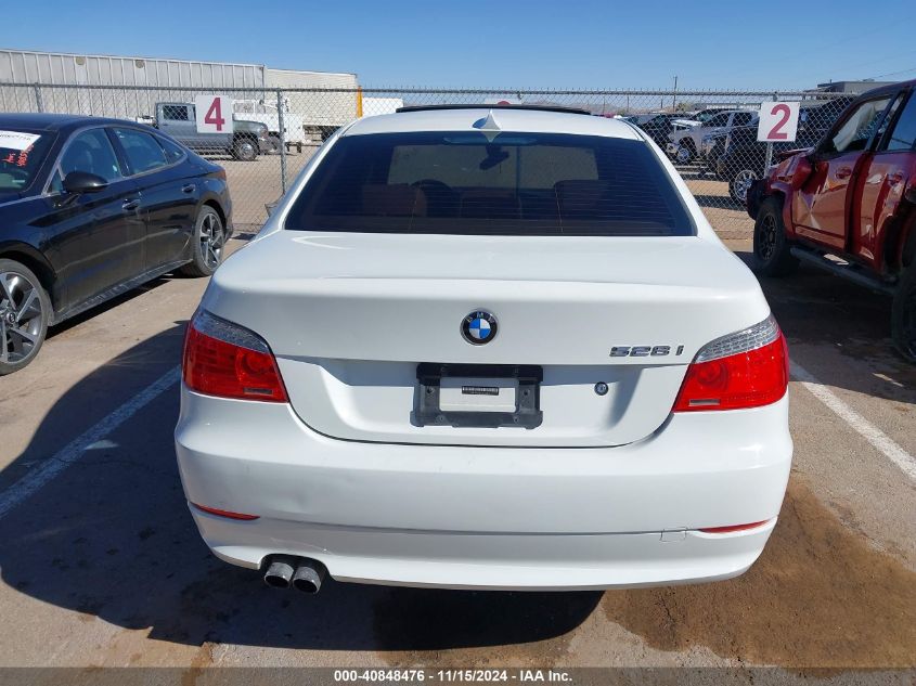 2008 BMW 528I VIN: WBANU53578C112414 Lot: 40848476