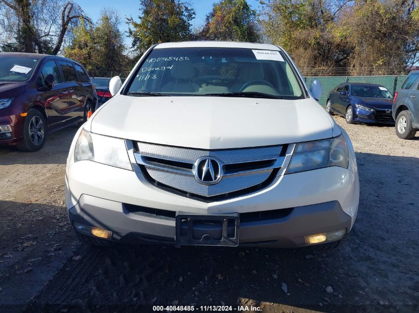 2009 Acura Mdx Technology Package VIN: 2HNYD28689H517514 Lot: 40848485