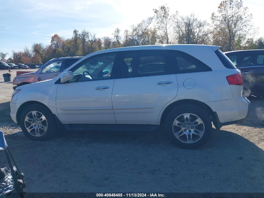 2009 Acura Mdx Technology Package VIN: 2HNYD28689H517514 Lot: 40848485