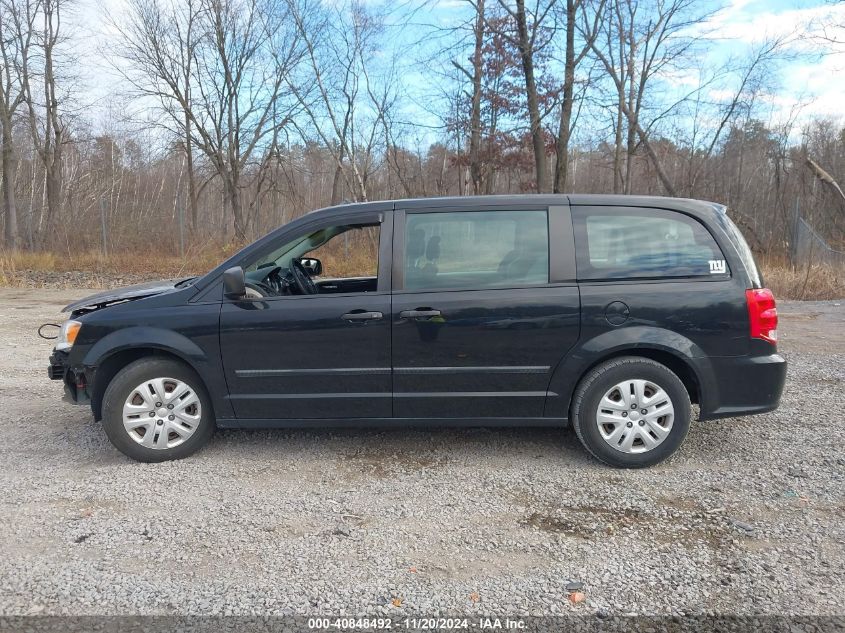 2015 Dodge Grand Caravan American Value Pkg VIN: 2C4RDGBG4FR593522 Lot: 40848492