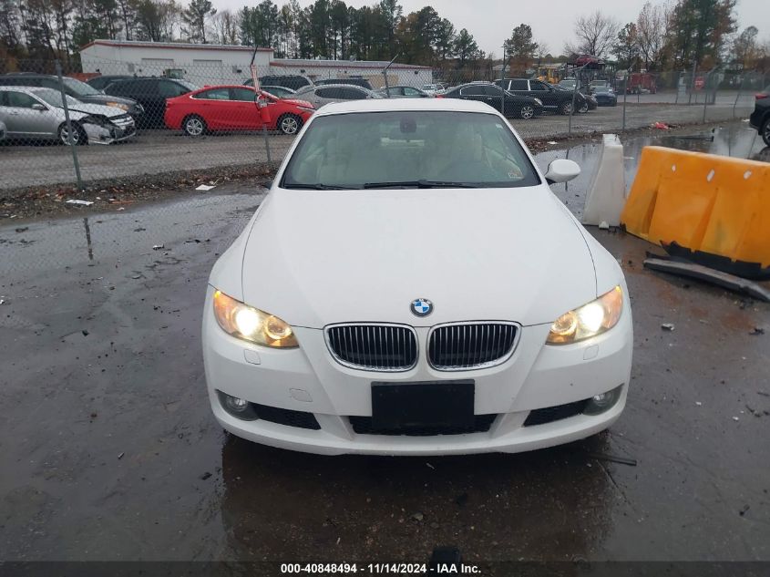 2009 BMW 328I VIN: WBAWR33509P343272 Lot: 40848494