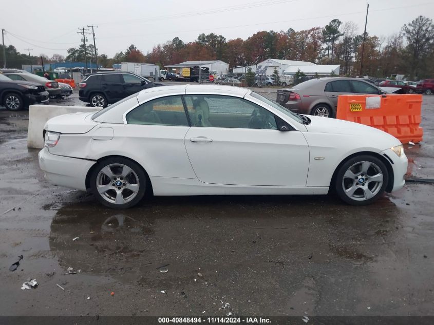 2009 BMW 328I VIN: WBAWR33509P343272 Lot: 40848494