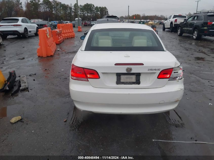 2009 BMW 328I VIN: WBAWR33509P343272 Lot: 40848494