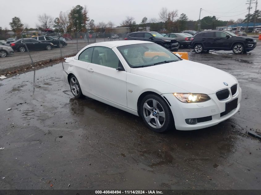 2009 BMW 328I VIN: WBAWR33509P343272 Lot: 40848494