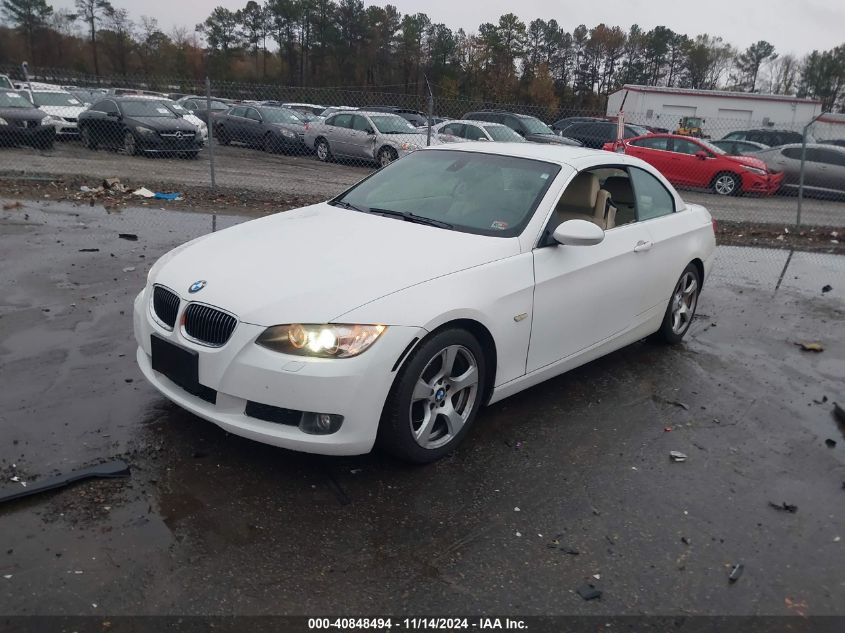 2009 BMW 328I VIN: WBAWR33509P343272 Lot: 40848494