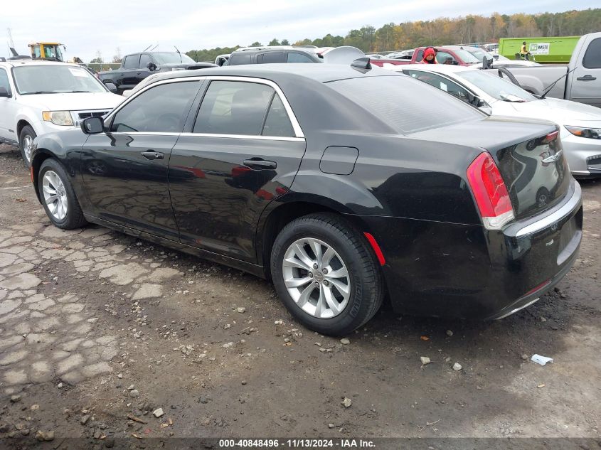 2015 Chrysler 300 Limited VIN: 2C3CCAAG9FH899181 Lot: 40848496