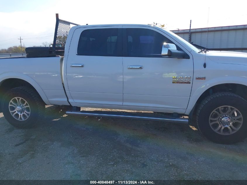 2018 Ram 2500 Laramie 4X4 6'4 Box VIN: 3C6UR5FJ5JG316566 Lot: 40848497