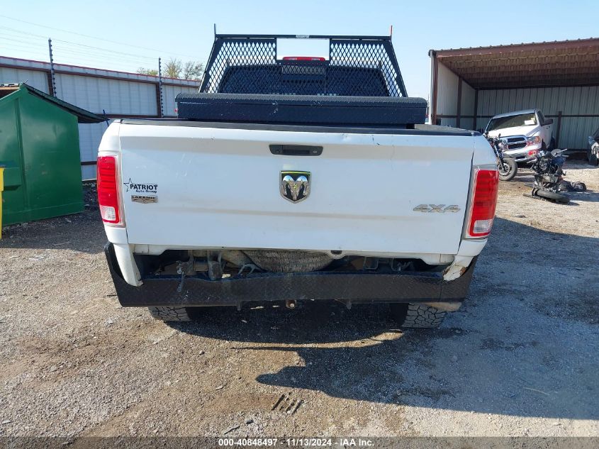 2018 Ram 2500 Laramie 4X4 6'4 Box VIN: 3C6UR5FJ5JG316566 Lot: 40848497