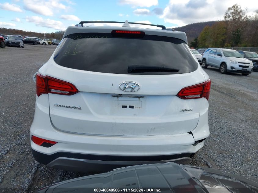 2017 Hyundai Santa Fe Sport 2.4L VIN: 5XYZU3LB4HG402815 Lot: 40848506