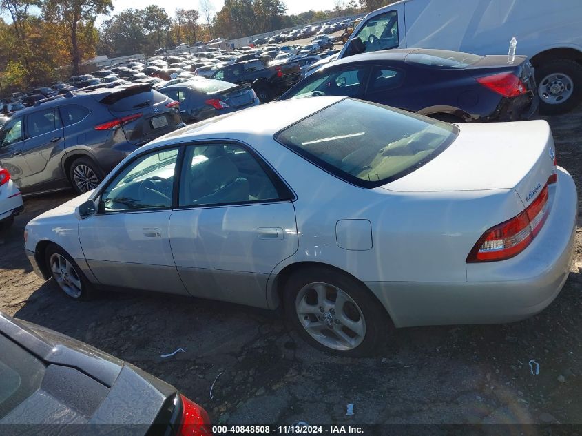 2001 Lexus Es 300 VIN: JT8BF28GX10301184 Lot: 40848508