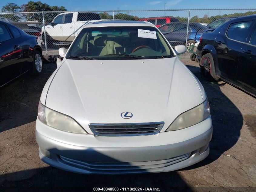 2001 Lexus Es 300 VIN: JT8BF28GX10301184 Lot: 40848508