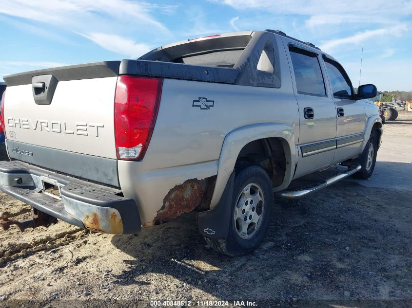 2005 Chevrolet Avalanche VIN: 3GNEC12T35G295325 Lot: 40848512