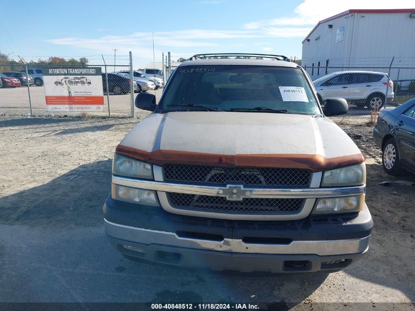 2005 Chevrolet Avalanche VIN: 3GNEC12T35G295325 Lot: 40848512