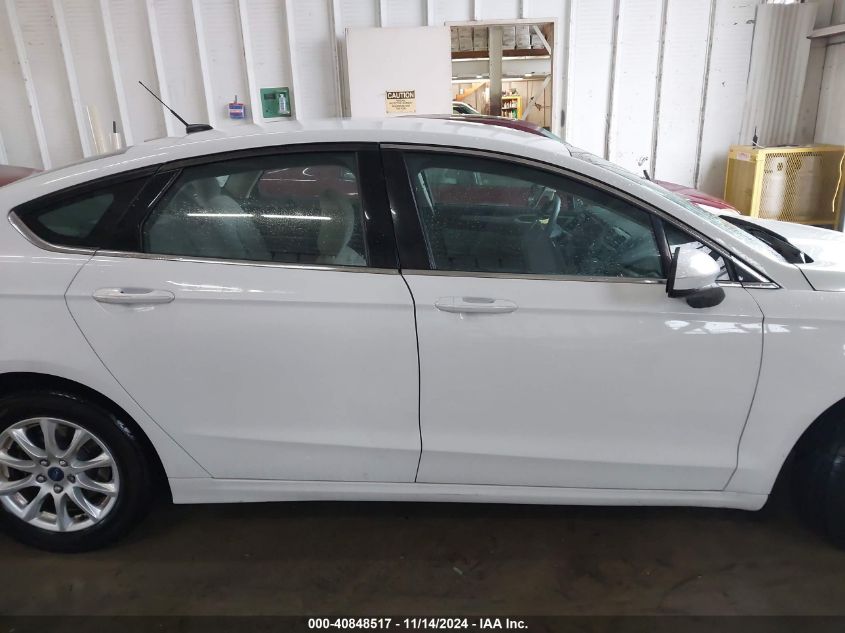 2017 FORD FUSION S - 3FA6P0G74HR318911