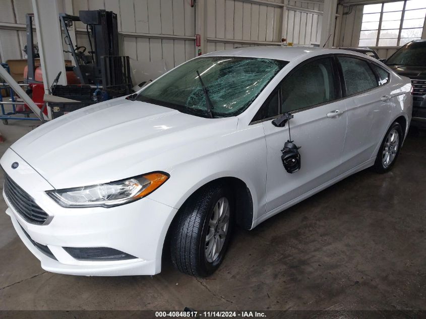 2017 FORD FUSION S - 3FA6P0G74HR318911