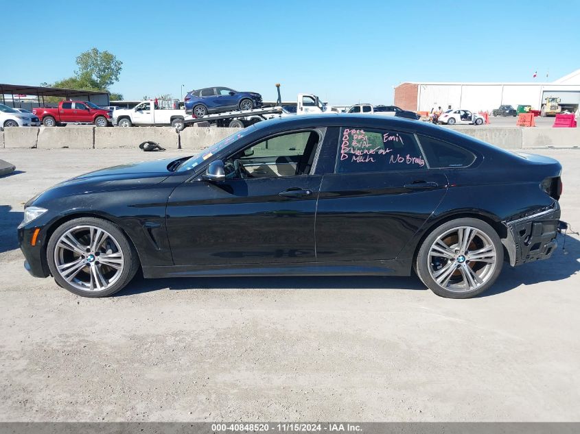 2016 BMW 435I Gran Coupe VIN: WBA4B1C58GG242848 Lot: 40848520