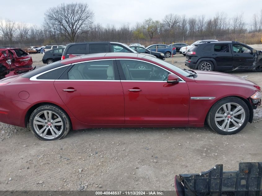 2014 Jaguar Xj Xjl Portfolio VIN: SAJWJ2GD1E8V69834 Lot: 40848537