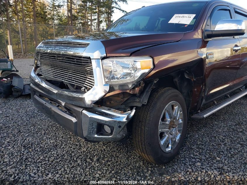 2016 Toyota Tundra Platinum 5.7L V8 VIN: 5TFAY5F15GX577022 Lot: 40848538