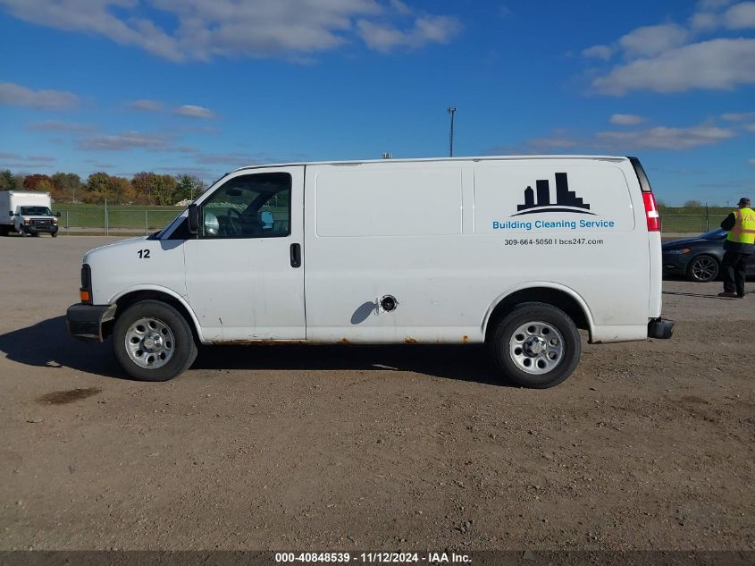 2012 Chevrolet Express 1500 Work Van VIN: 1GCSGAFX2C1104681 Lot: 40954468