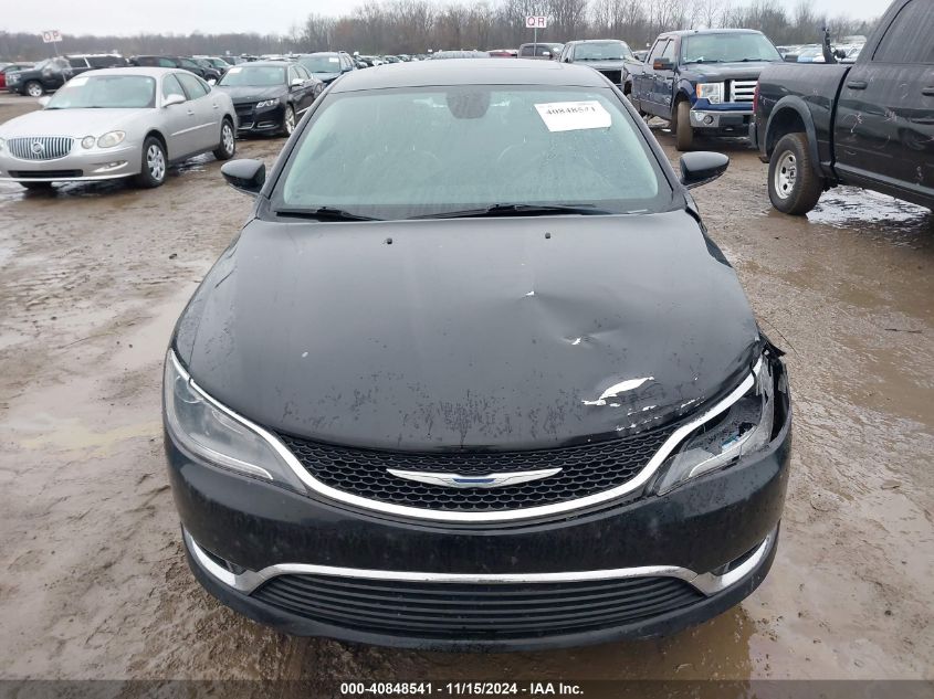 2015 Chrysler 200 C VIN: 1C3CCCEG3FN656799 Lot: 40848541