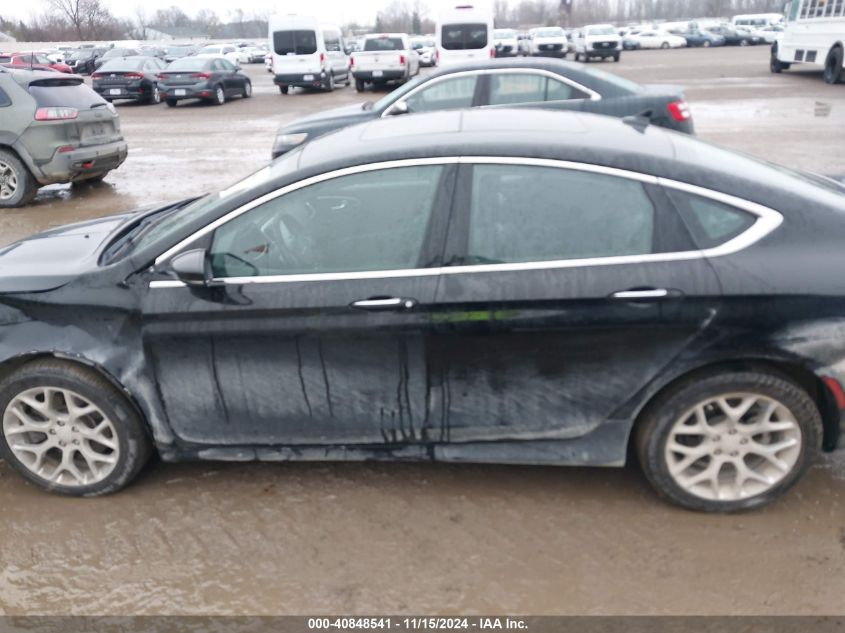 2015 Chrysler 200 C VIN: 1C3CCCEG3FN656799 Lot: 40848541