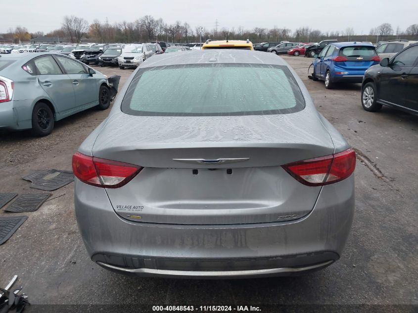 2015 Chrysler 200 Limited VIN: 1C3CCCAB4FN616273 Lot: 40848543