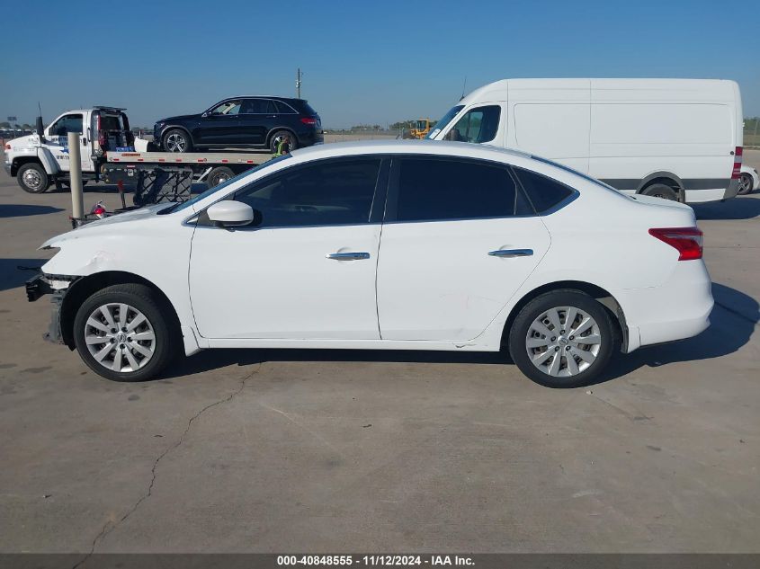 2017 Nissan Sentra S VIN: 3N1AB7AP3HY382161 Lot: 40848555