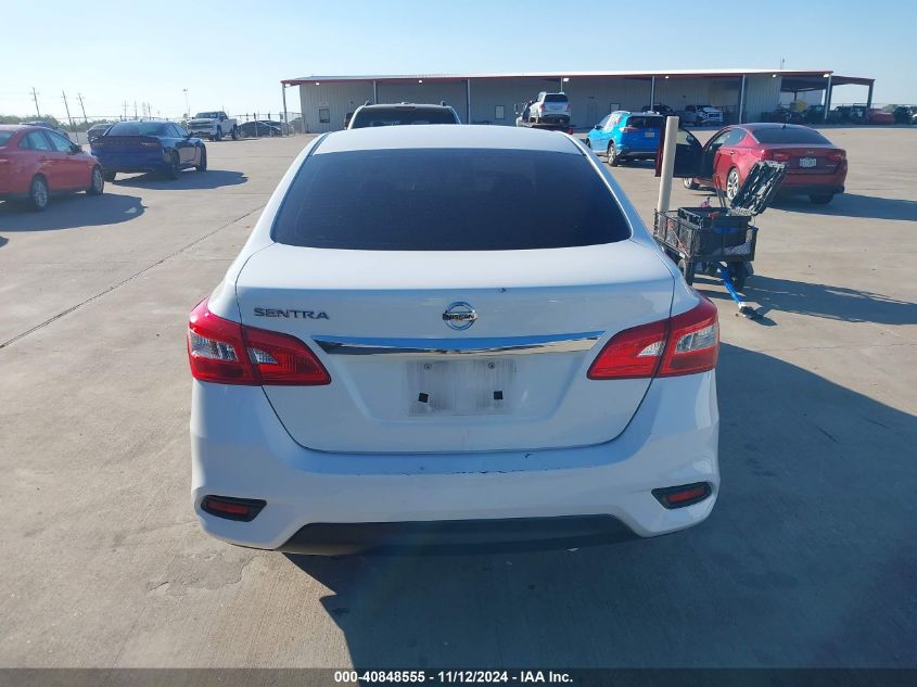 2017 Nissan Sentra S VIN: 3N1AB7AP3HY382161 Lot: 40848555