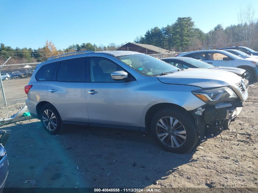 2017 Nissan Pathfinder Sv VIN: 5N1DR2MM0HC684053 Lot: 40848558