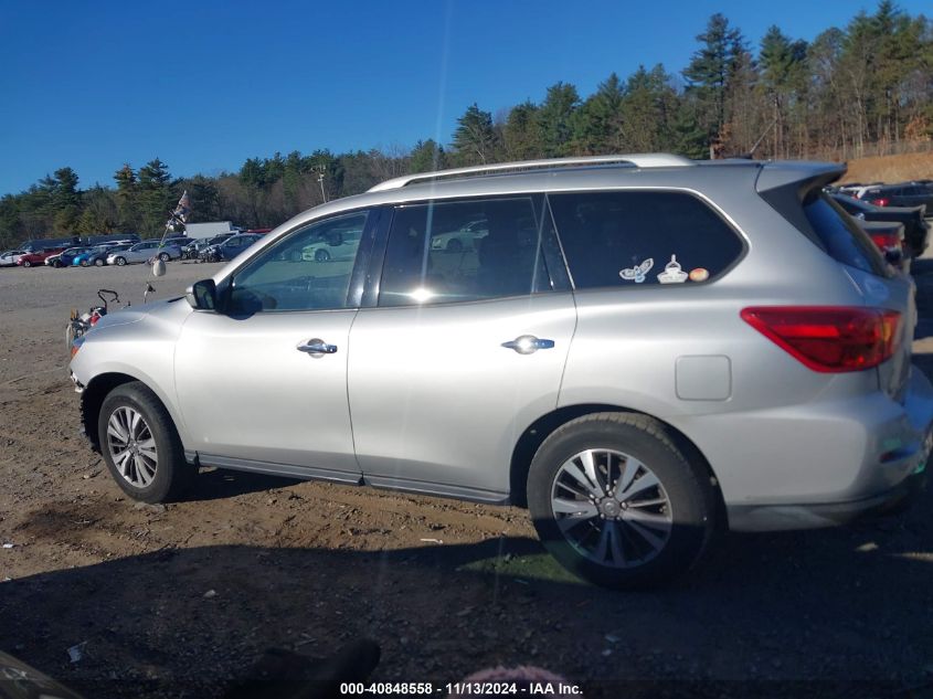 2017 Nissan Pathfinder Sv VIN: 5N1DR2MM0HC684053 Lot: 40848558