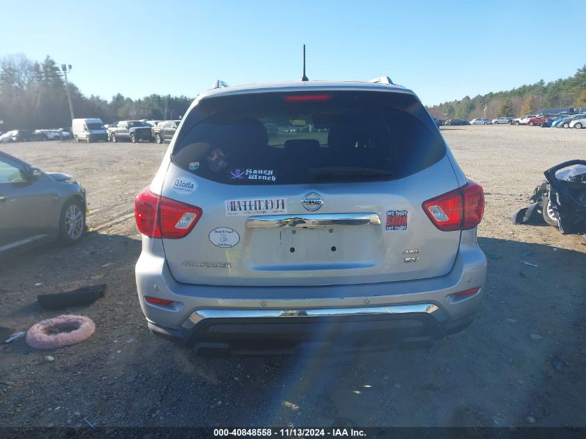 2017 Nissan Pathfinder Sv VIN: 5N1DR2MM0HC684053 Lot: 40848558