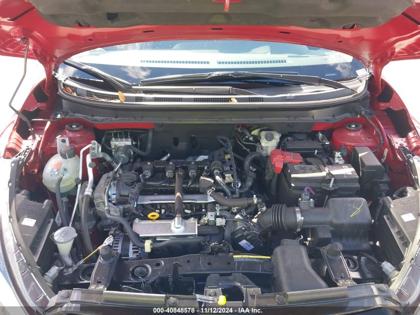 VIN 3N1CP5CV9ML549401 2021 NISSAN KICKS SV XTRONIC CVT