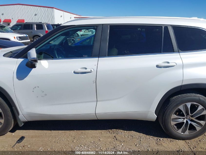 2023 Toyota Highlander Xle VIN: 5TDKDRAH3PS007392 Lot: 40848582