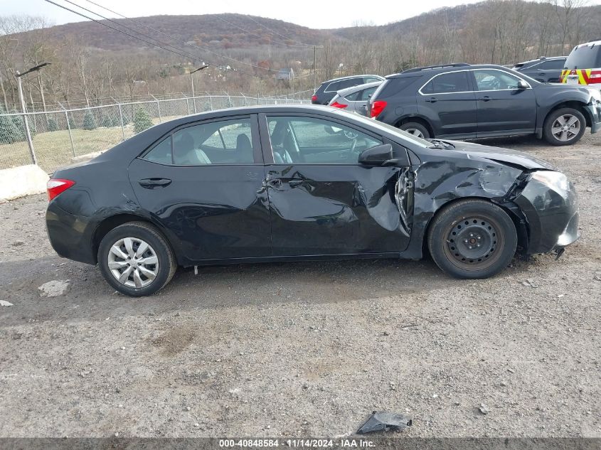 2016 Toyota Corolla Le VIN: 2T1BURHE0GC495477 Lot: 40848584